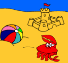 Dibujo Playa 2 pintado por 333333333333