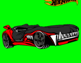 Dibujo Hot Wheels 3 pintado por hazexxxl