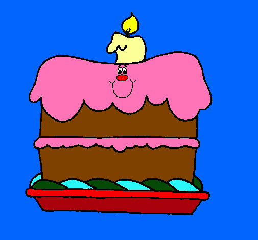 Pastel de cumpleaños