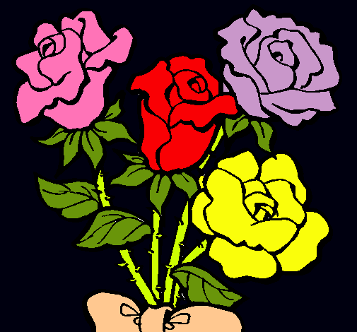 Ramo de rosas