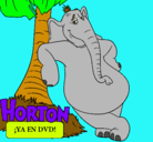 Dibujo Horton pintado por anabel11