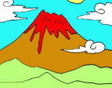 Dibujo Monte Fuji pintado por savka