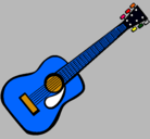 Dibujo Guitarra española II pintado por BeNfgfdfh