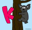 Dibujo Koala pintado por geminis-lind