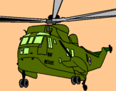 Dibujo Helicóptero al rescate pintado por juansebast