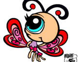 Dibujo Mariposa Littlest Pet Shop 2 pintado por lizmary