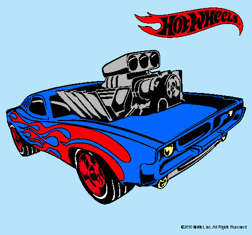 Dibujo de Hot Wheels 11 pintado por Camaro en  el día 06-02-12 a  las 22:01:29. Imprime, pinta o colorea tus propios dibujos!