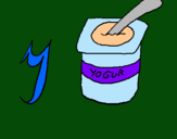 Dibujo Yogur pintado por bobxdsgs