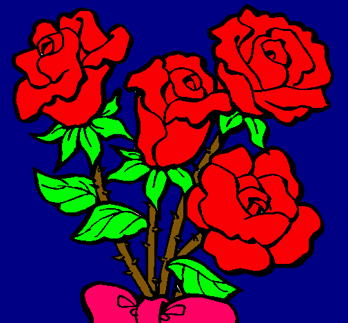 Ramo de rosas