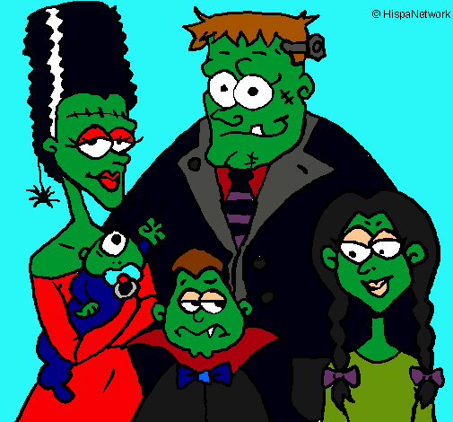 Familia de monstruos