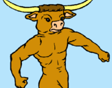 Dibujo Cabeza de búfalo pintado por EsTeFi_RuSh