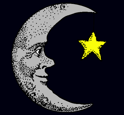 Luna y estrella