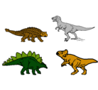 Dibujo Dinosaurios de tierra pintado por Carmiguetes