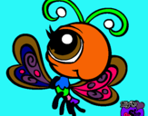 Dibujo Mariposa Littlest Pet Shop 2 pintado por raymundo