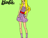 Dibujo Barbie veraniega pintado por rousmery