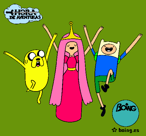 Jake, Princesa Chicle y Finn