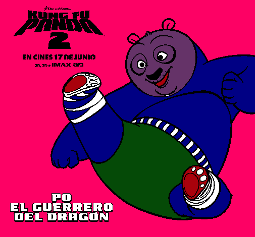 Po el guerrero del dragón