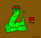 Dibujo Serpiente pintado por Albert-F