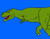 Dibujo Tiranosaurio rex pintado por james122