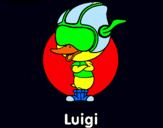 Dibujo Luigi pintado por Valuchiii