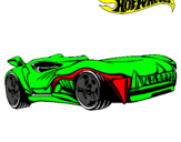 Dibujo Hot Wheels 3 pintado por asher