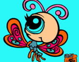 Dibujo Mariposa Littlest Pet Shop 2 pintado por yessael