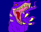 Dibujo Velociraptor II pintado por 1221EDS