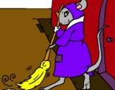 Dibujo La ratita presumida 1 pintado por  NBHGJ
