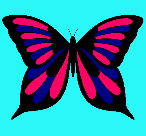Dibujo Mariposa 8 pintado por lorena886