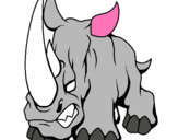 Dibujo Rinoceronte II pintado por brandon1006p