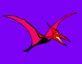 Dibujo Pterodáctilo pintado por cachorito