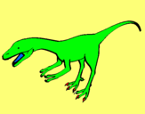 Dibujo Velociraptor II pintado por cachorito