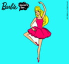 Dibujo Barbie bailarina de ballet pintado por yessicaa