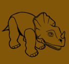 Dibujo Triceratops II pintado por emilio4