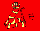Dibujo Serpiente pintado por chiiina