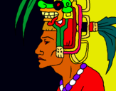 Dibujo Jefe de la tribu pintado por alejocangrej
