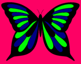 Dibujo Mariposa pintado por janet1234