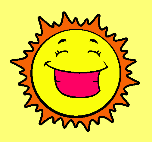 Sol sonriendo