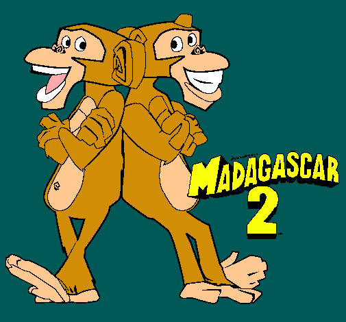 Madagascar 2 Manson y Phil 2