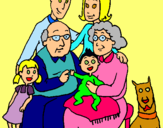 Dibujo Familia pintado por dessiree 
