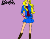 Dibujo Barbie juvenil pintado por gemaherediam