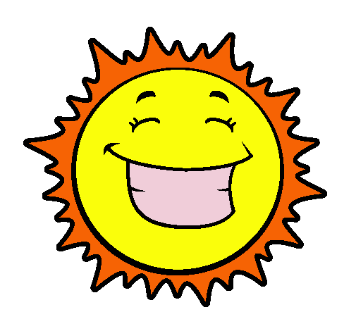 Sol sonriendo