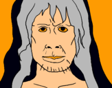 Dibujo Homo Sapiens pintado por melosa