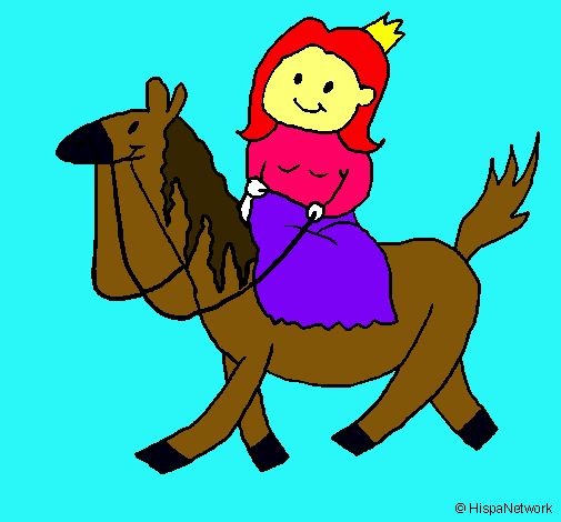 Princesa a caballo