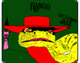 Dibujo Rattlesmar Jake pintado por tirillas