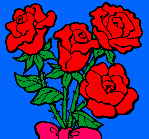 Ramo de rosas