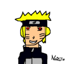 Dibujo Naruto pintado por maurielth
