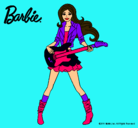 Dibujo Barbie guitarrista pintado por 586783294689