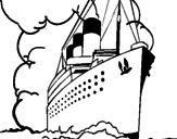 Dibujo Barco de vapor pintado por josimar