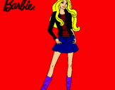 Dibujo Barbie juvenil pintado por hjltghktohki